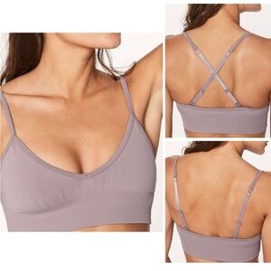 lululemon athletica Lavender Crop Top